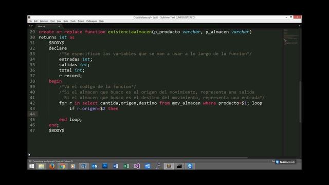 Clase de funciones y gatillos PostgreSQL смотреть онлайн