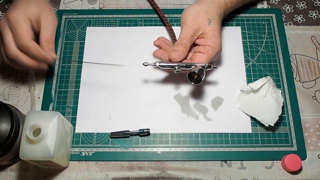 Аэрограф для моделизма #2, (как красить аэрографом, разбавление красок для аэрографа, чистка, уход) смотреть онлайн