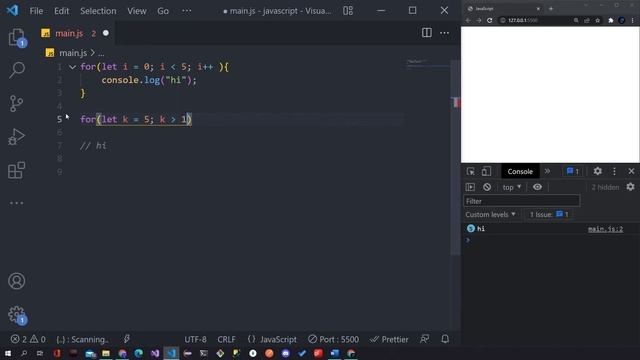 TypeScript Course 2022 ( Arabic - بالعربي ) - #12 - JS For Loop смотреть онлайн