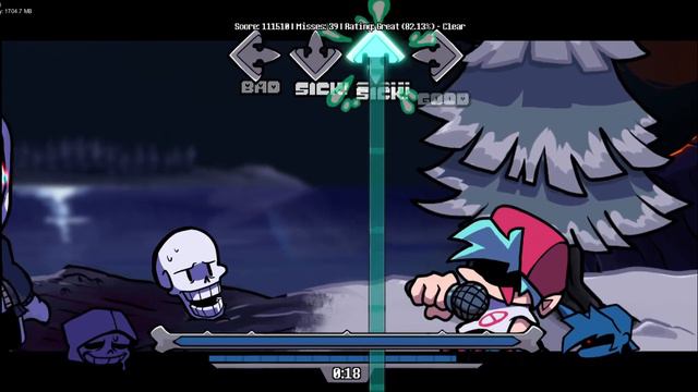 Friday Night Dustin Demo Vs Dust Sans And Papyrus#gaming #fridaynightfunkin