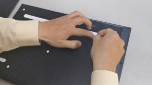 【Ezstick】ASUS VivoBook 15X X1503 X1503ZA M1503 紳士藍 鍵盤膜樣式 及 機身貼 螢幕貼 TouchPad貼 施工過程 DIY 筆電包膜