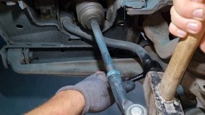 VW T4 Замена втулок стоек стабилизатора