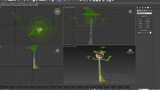 HALLOWEEN STUFF 3d max | МОДЕЛИ ДЛЯ ХЭЛЛОУИНА vol.1| scarecrow 3d| spooky Halloween decorations смотреть онлайн