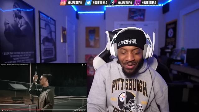 NAH THIS GAS! | Superstar - Painting Pictures | NoLifeShaq Reaction смотреть онлайн