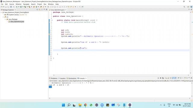Tutorial-4: Java Operators смотреть онлайн
