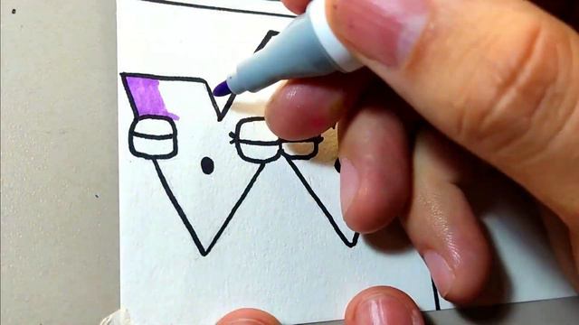 Dibujo ALPHABET Lore ( T - Y) (Alfabeto lore animación By Mike Salcedo) DRAWING ALPHABET LORE T-Y смотреть онлайн