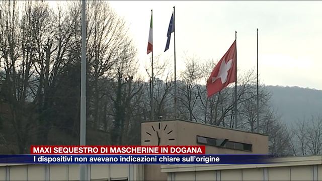 Etg - Maxi sequestro di mascherine senza l’indicazione dell’origine in dogana a Ponte Chiasso смотреть онлайн
