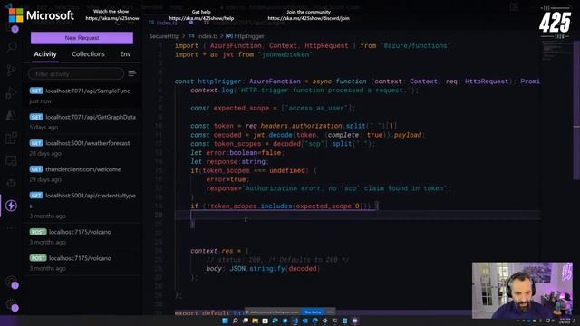 Secure APIs with Node.js, TypeScript and Azure AD смотреть онлайн
