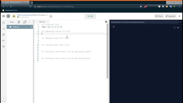Python #9 | Lists in Python смотреть онлайн