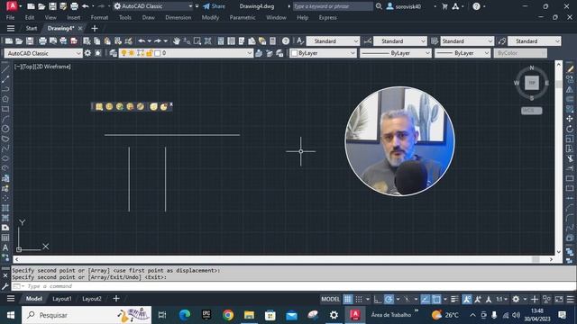 AutoCAD 2024 - INTERFACE CLÁSSICA (WORKSPACE CLASSIC) смотреть онлайн