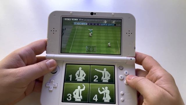 PES2013 3D Pro Evolution Soccer 2013 | The New Nintendo 3DSXL Handheld Gameplay