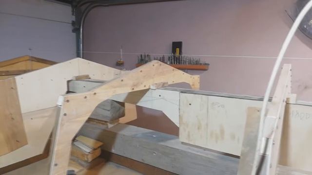 Создание макета лодки из фанеры. Часть 1. смотреть онлайн