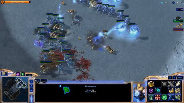 Starcraft 2 Arcade - Desert Strike HOTS -ZERG смотреть онлайн