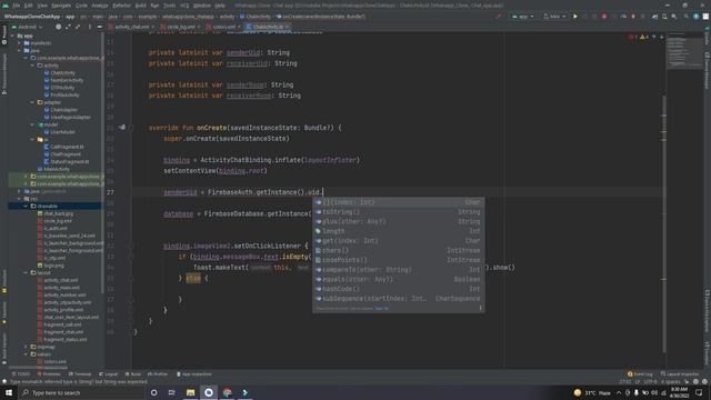 Chat app in android studio using firebase | firebase chat app смотреть онлайн