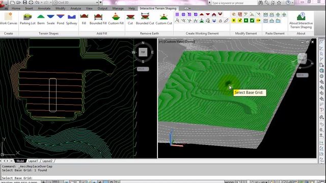 Autodesk Labs: Interactive Terrain Shaping for AutoCAD Civil 3D / AutoCAD Map 3D Overview смотреть онлайн