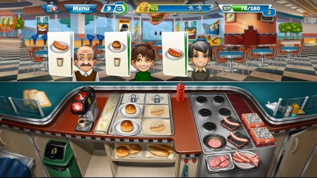 Burning The Food And Mad Customers (Cooking Fever Game Play #3) смотреть онлайн