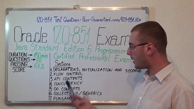 1Z0-851 – Java Exam Standard Edition Test Programmer Questions смотреть онлайн