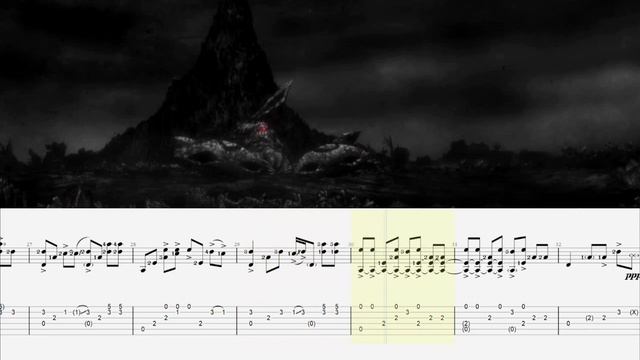 ~Karada No Uta ~Sasame~ - M3: Sono Kuroki Hagane~ Fingerstyle Guitar Tab