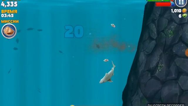 Обзор игры Hungry Shark на Android смотреть онлайн