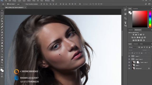 Художественная обработка фото в Fotoshop смотреть онлайн