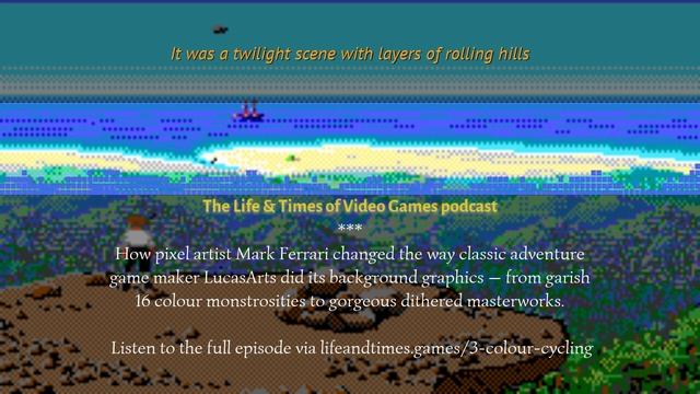 How Pixel Artist Mark Ferrari Got Lucasfilm Games To Embrace Dithering