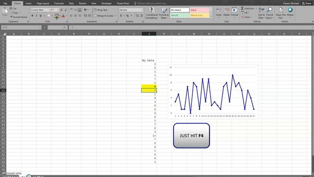 Michael's Excel Tip of the Month: Just hit F4 смотреть онлайн