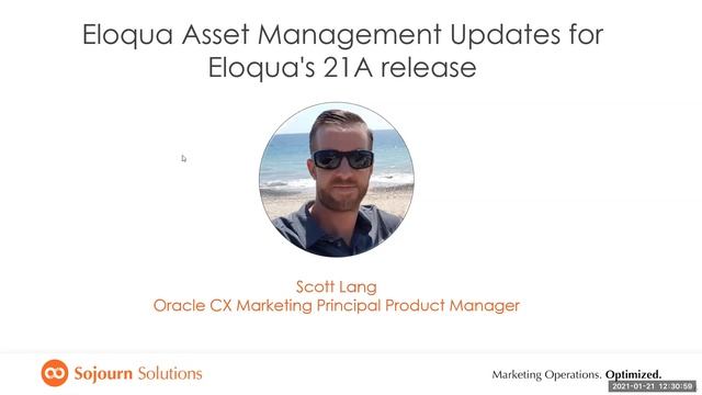 Oracle Eloqua User Group (Virtual) - January 2021 смотреть онлайн