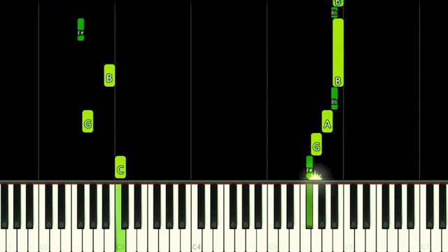 BOSS THEME | RED BALL 4 - EASY Piano Tutorial смотреть онлайн