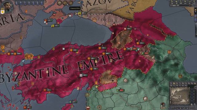 Crusader Kings 2 Let's Play - Taron 27, Flexing Byzantine Muscles смотреть онлайн