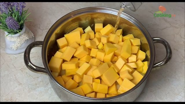 БЛЮДО из ТЫКВЫ! Простой Рецепт за 30 минут! Вкусно и Полезно!