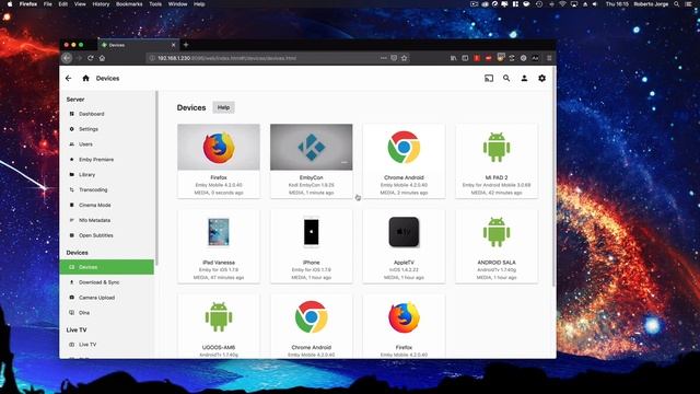 MULTIMEDIA Server on Android TV Box ? EMBY Media Server ? смотреть онлайн