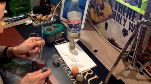 Разбавление акриловых красок для аэрографа