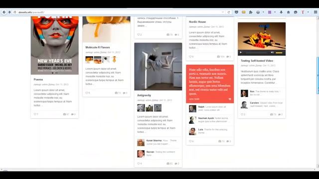 Тема WordPress Pinable смотреть онлайн