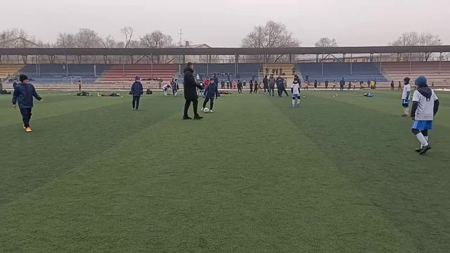 ФК НАРХОЗ - Jas Qyran 2012 г.р. 2 тайм. 1:3. смотреть онлайн