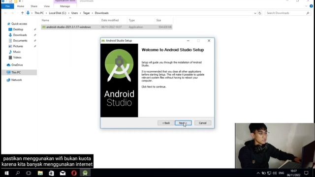 2.Instalasi Android Studio - Belajar Android Kotlin смотреть онлайн