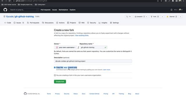 Git and Github training #3: Github UI - Forking a repo, and how to know which branch you are in смотреть онлайн