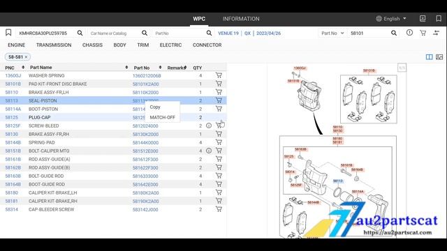 Hyundai & Kia & Genesis Mobis WPC EPC Online Parts Catalog [2024] смотреть онлайн
