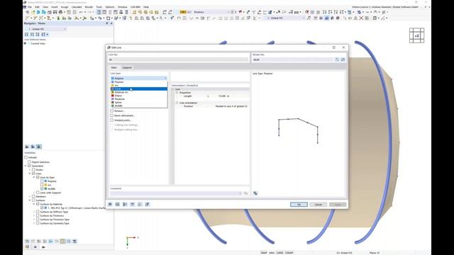 [EN] Поисх формы и расчёт мембранных конструкций в RFEM 6 смотреть онлайн