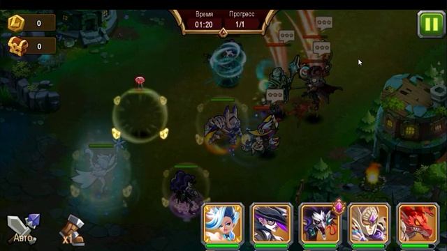 Magic Rush Обзор СубТерры и какими пачками проходить каких боссов ;)