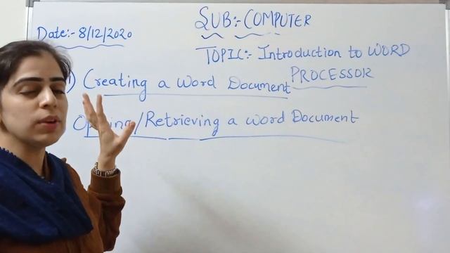 Introduction to Word Processor Part 1 Class 4 смотреть онлайн