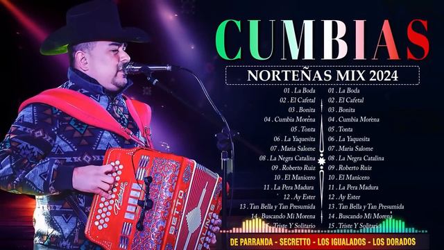 Cumbias Norteñas Mix 2024⚡De Parranda - Secretto - Los Dorados - Los Igualados⚡Norteñas Para Bailar смотреть онлайн
