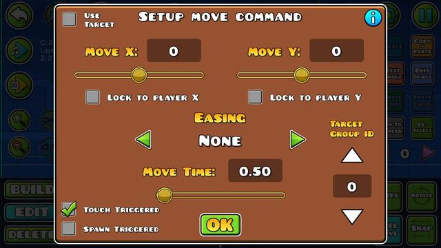 Geometry Dash как сделать эффект прыжка на блок [гайд] смотреть онлайн