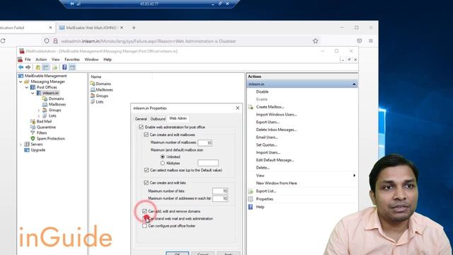 Build SMTP Server On Windows Server With MailEnable For Inbox Delivery - No Command Line