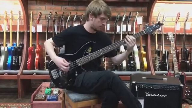 Обзор бас-гитары Yamaha TRBX 174 Black PJ Indonesia 2015 | SKIFMUSIC.RU смотреть онлайн