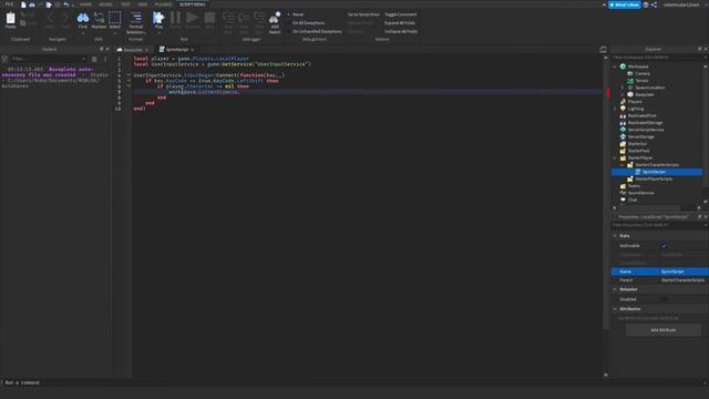 How to make Run/Sprint Script | Roblox Tutorials смотреть онлайн