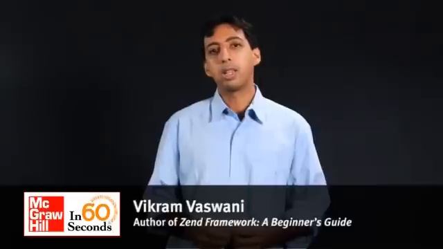Vikram Vaswani, author of Zend Framework: A Beginner's Guide смотреть онлайн