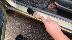 ПОКРАСИЛ ПОРОГИ ОБЫЧНОЙ КРАСКОЙ ПО РЖАВЧИНЕ   ЧТО БУДЕТ?