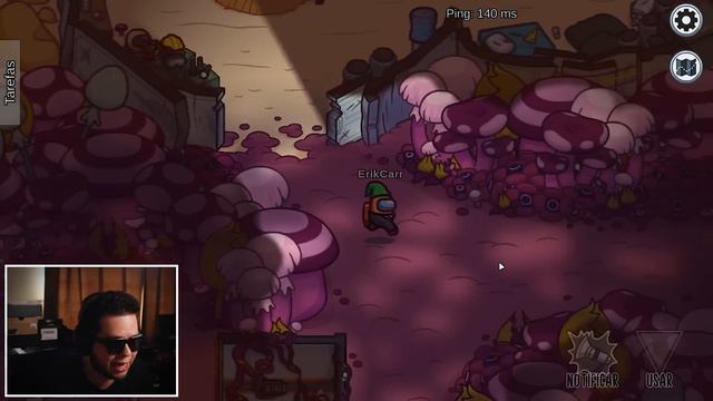 JOGUEI o NOVO MAPA THE FUNGLE no Among Us смотреть онлайн