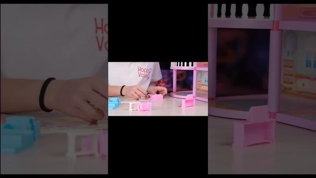 Дом для кукол «Кукольный домик» с мебелью и аксессуарами