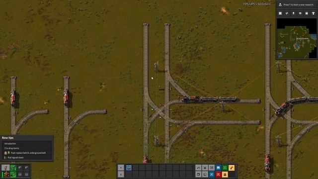 Basic Rail / Train Signaling - Factorio Tutorial & Guide : Rail vs Chain Signals & How To Use Them смотреть онлайн